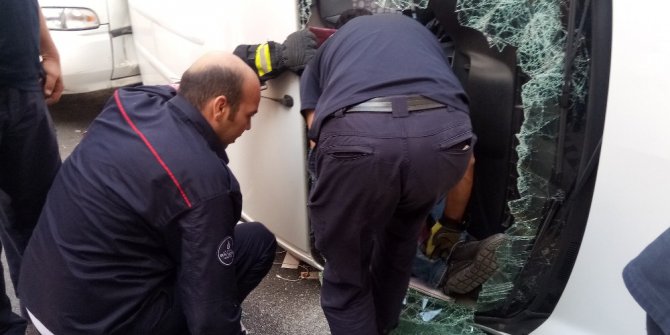 Üsküdar’da aşırı sürat kazaya neden oldu