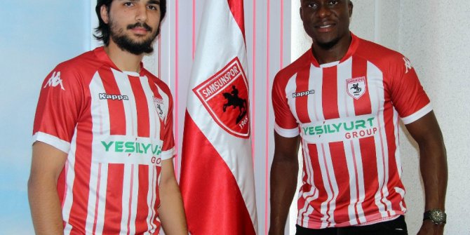 Samsunspor yeni transferlerini tanıttı