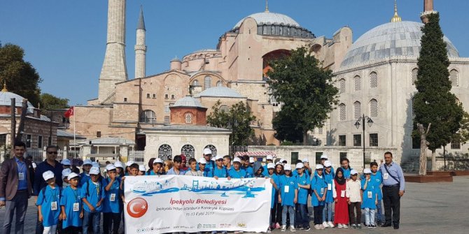 Yetim ve öksüz çocukların İstanbul gezisi devam ediyor