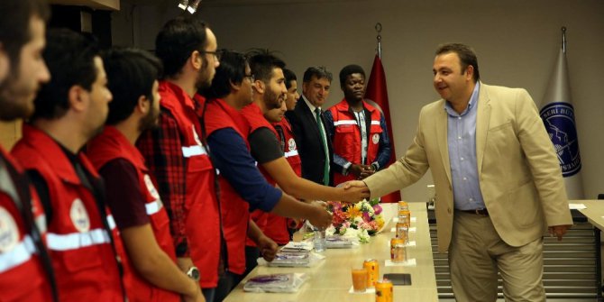 ’Damla Projesi’ gençleri Büyükşehir’de