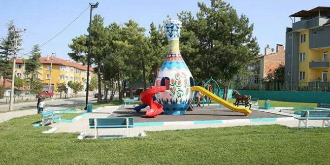 Kütahya Belediyesinden 150 yeni oyun parkı