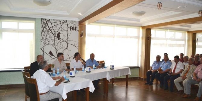 Bozyazı’da ’2017-2018 Eğitim-Öğretim Yılı Güvenlik Toplantısı’ yapıldı