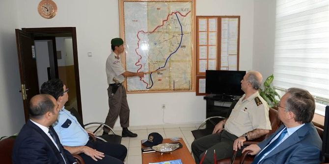 Vali Özdemir, Meriç’te İncelemelerde Bulundu