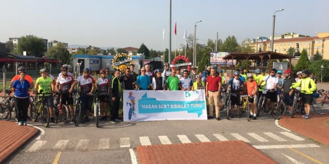 Hasan Sert bisiklet severler tarafından anıldı