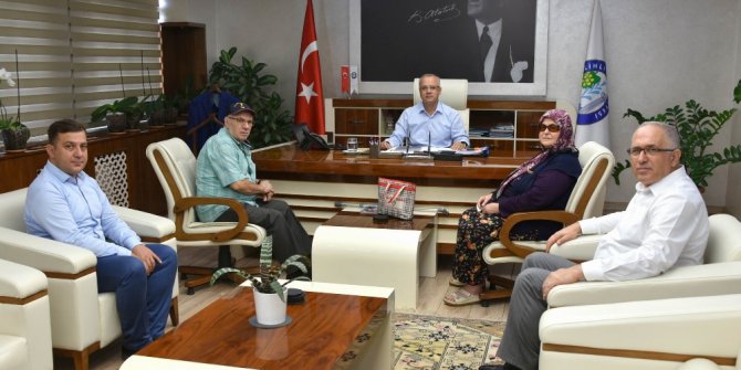 Başkan Kayda, şehit ailesini ağırladı