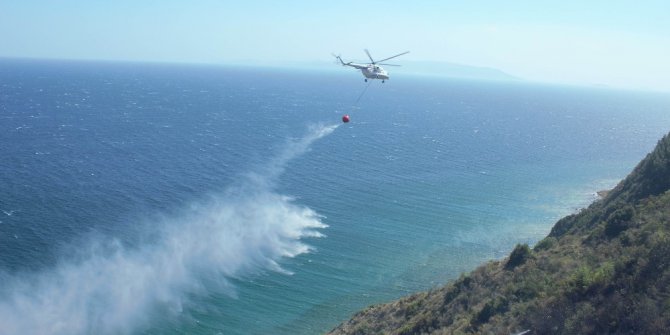 Tekirdağ’ın ciğerleri yandı