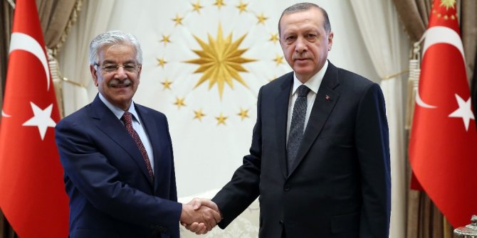 Cumhurbaşkanı Erdoğan, Pakistan Dışişleri Bakanını kabul etti