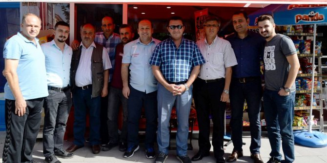 Başkan Bakıcı esnafın nabzını tutmaya devam ediyor