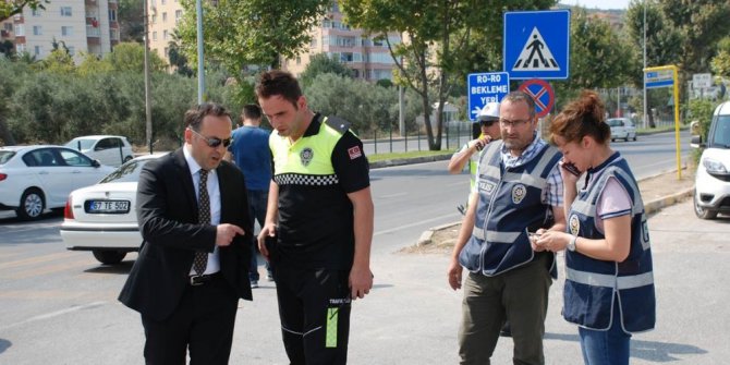 Kaymakam yol kontrolünde