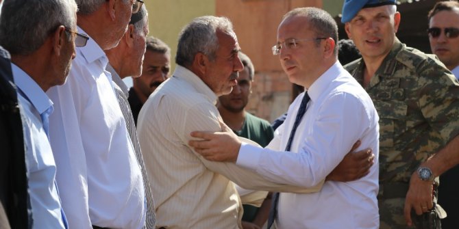 Siirt Valisi Atik’ten Aslan ailesine taziye ziyareti