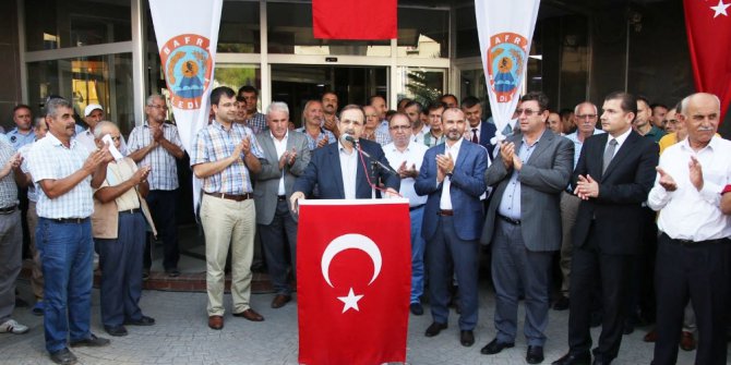 Bafra’ya araç takviyesi