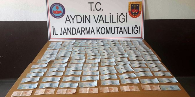 Aydın’da sahte para operasyonu