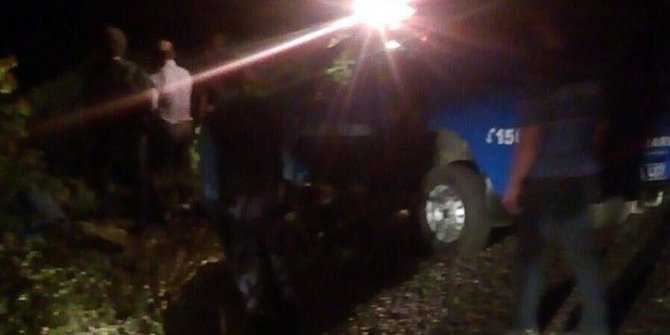 Otomobil uçurumdan yuvarlandı: 4 ölü, 2 yaralı