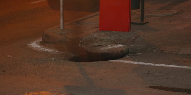 Elektrik hattındaki patlamalar korkuya neden oldu