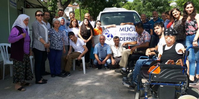 Muğla Engelliler Derneği’nden Zeytinköy’e yardım eli