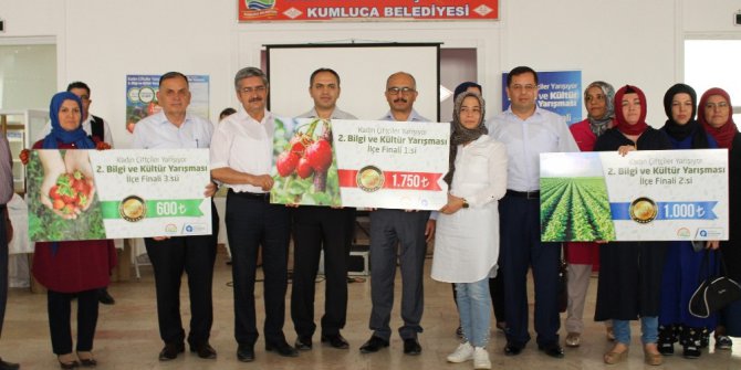 Kumluca’da kadın çiftçiler yarıştı
