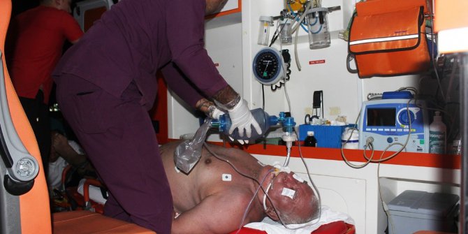 Uyarıları dinlemedi, ölümden döndü