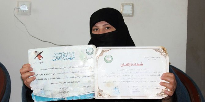 Savaşın kadınları mesleklerini yapmak istiyor