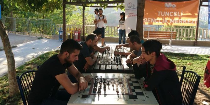 Tunceli’de “Sokakta Satranç Var” etkinliği