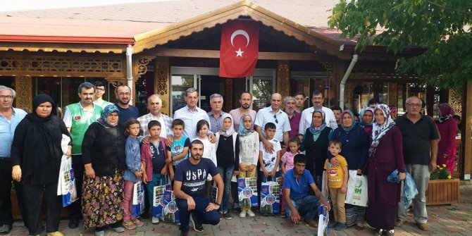 70 çocuk Eynal Kaplıcaları’nda misafir edildi