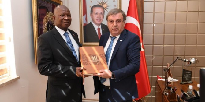 Güney Afrika heyetinden Kayseri OSB’ye ziyaret