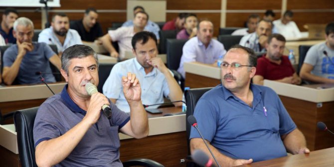 Okul servis şoförleri bilgilendirildi