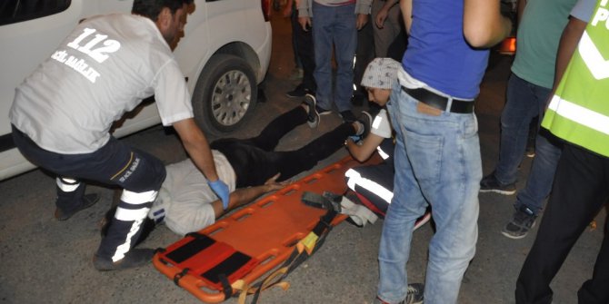 Otomobil bisiklete çarptı: 1 yaralı