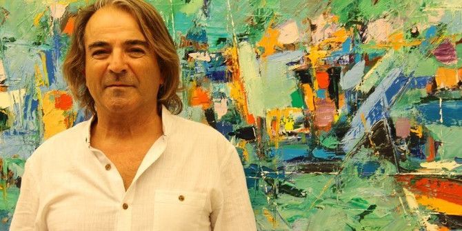 Ressam Bahattin Bilgin Konak’ta Sergi Açtı