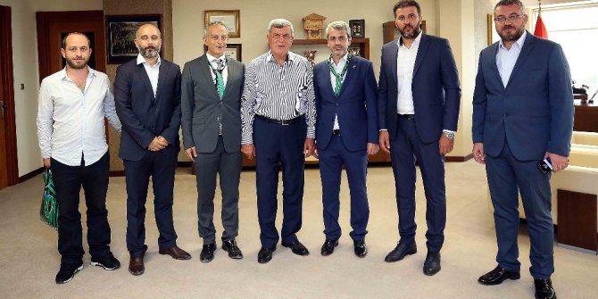 Kocaelispor’dan Başkan Karaosmanoğlu’na Ziyaret