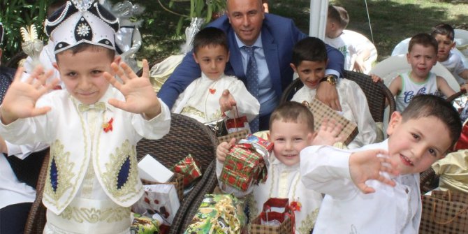 Tekkeköy’de sünnet şöleni