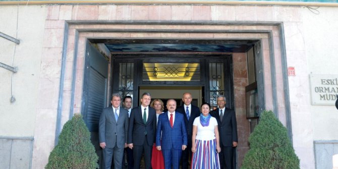 Vali Çakacak, Orman Bölge Müdürü Temel’den bilgi aldı