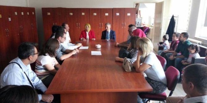 Milli Eğitim Bakanlığı Atama Daire Başkanı Bekir Erdoğan okullarda incelemelerde bulundu