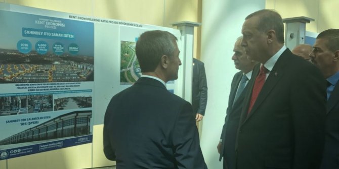 Mehmet Tahmazoğlu ödülünü Cumhurbaşkanı Erdoğan’ın elinden aldı