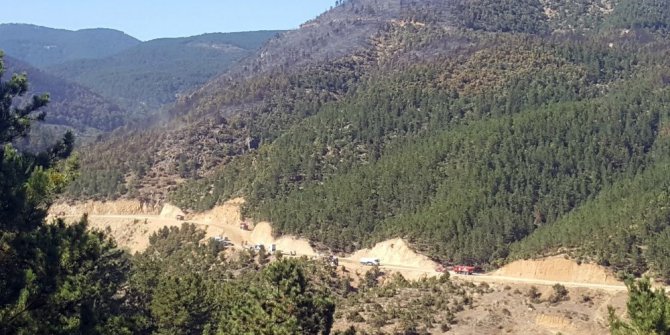 Yangın kontrol altına alındı, soğutma çalışmaları devam ediyor