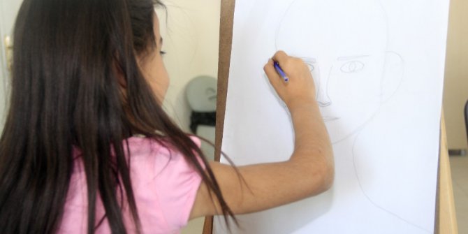 Van’da geleceğin ressamları yetiştiriliyor