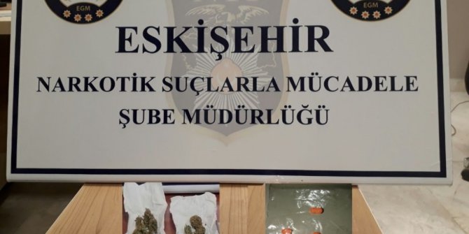 Eskişehir’de uyuşturucu denetimi
