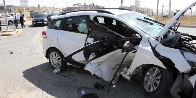 Yozgat’ta trafik kazası: 4 yaralı