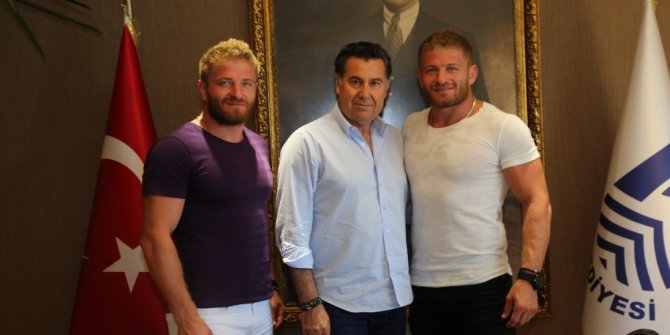 2017 Kırkpınar Başpehlivanından Başkan Kocadon’a ziyaret