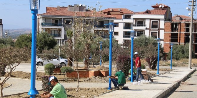 Turgutlu’nun yeni yaşam alanı ışıl ışıl oluyor