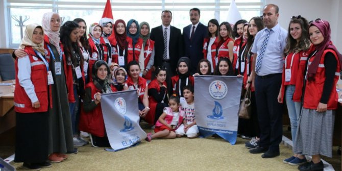 Damla Projesi öğrencileri Elazığ’da