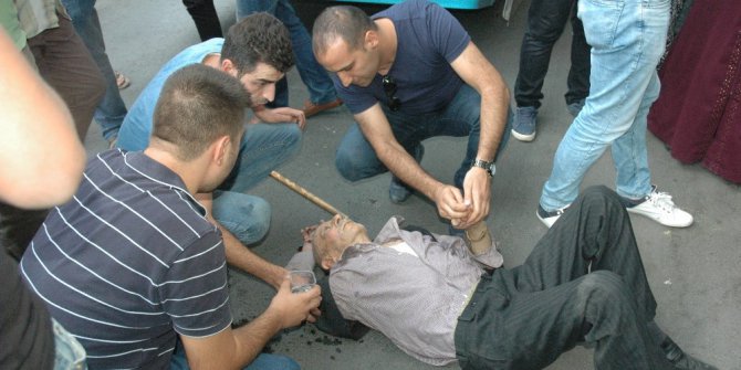 Hareket halindeki otobüsten düştü