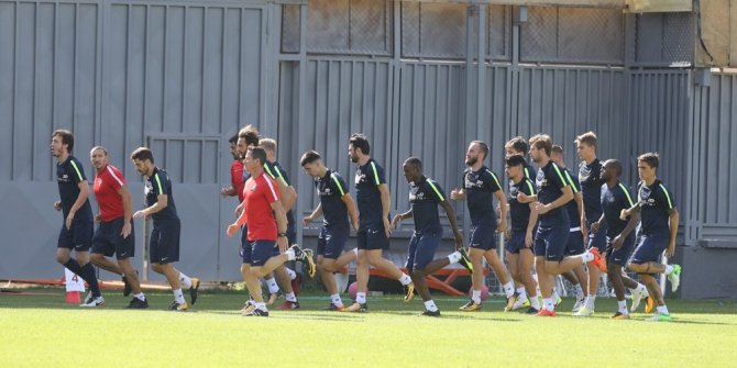 Osmanlıspor, çift antrenman yaptı