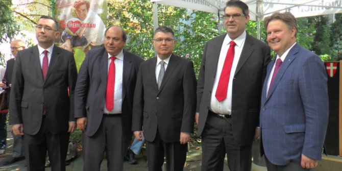 Avusturya’da ’Türk Mabedi’ anısına plaket