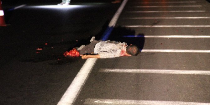 Bacakları parçalanmış erkek cesedi bulundu