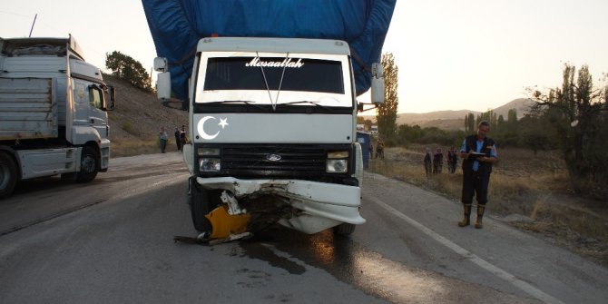 Ankara’da trafik kazası: 1ölü, 1 yaralı