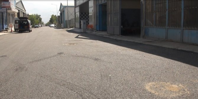Eski Sanayi Sitesinde Asfalt Çalışmaları Başlandı