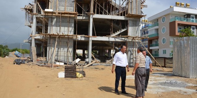 Alanya Hasta Yakınları Tesisi yükseliyor