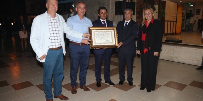 Kaymakam Demiryürek’e veda yemeği