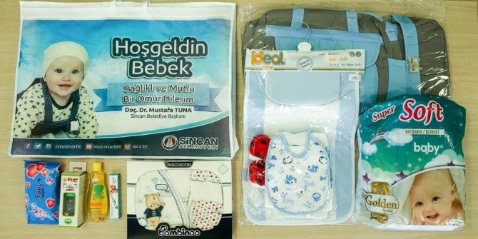 Sincan’da "Hoşgeldin Bebek" projesine yoğun ilgi