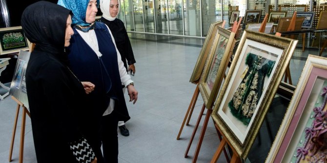 Meram Kadın Meclisi’nden Rölyef Sergisi